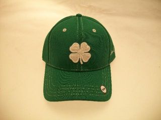 Black Clover Live Lucky Authentic Premium Golf Hat White Green Green L