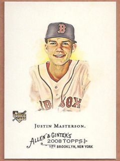 BOSTON RED SOX 2008 Topps Allen and Ginter Boston Red Sox Team Set (19
