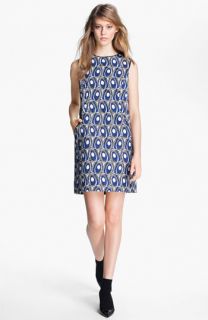 Miss Wu Abstract Print Jacquard Dress ( Exclusive)
