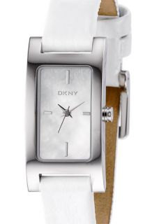 DKNY Shimmer Watch with Patent Leather Strap