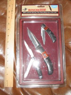  2007 Limited Edition Collectable Knife Set in A Cherry Box
