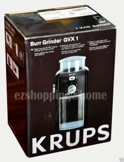 Krups Burr Coffee Bean Miller Grinder GVX1 14 New ★★★