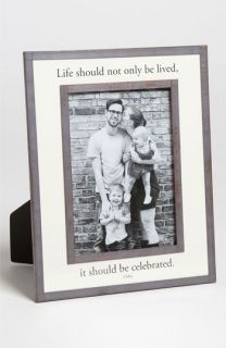 Bens Garden Life Should Not Only Be Lived 5x7 Picture Frame
