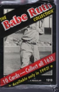 The Babe Ruth Collection Megacards 1992 1 Pack