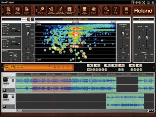 New Roland R Mix Audio Processing Software Mix Manipulation
