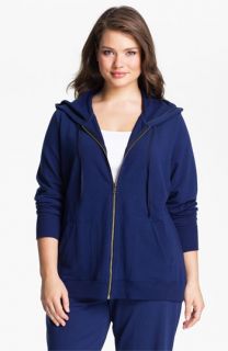 Sejour Front Zip French Terry Hoodie (Plus)