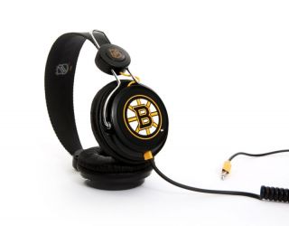 Boston Bruins Coloud DJ Style iPod Headphones NHL 
