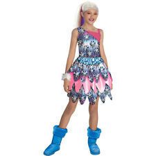 Girls Monster High Abbey Bominable Play Costume Size 10 12 NWT