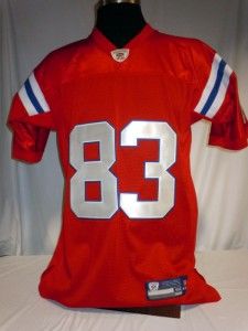  Patriots Authentic Red Alternate Throwback Jersey Size 50