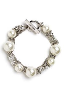 Givenchy Vanguard Small Faux Pearl Bracelet