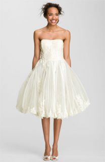 Ted Baker London Raul Strapless Tulle Fit & Flare Dress