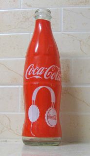 Coca Cola 350 Glass Bottles Plastic Wrapped Empty Headsets Israel 2012