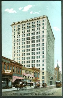 National Bank of Commerce Sterling Dental Kansas City MO Postcard 190