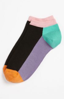 Happy Socks Patterned Combed Cotton Blend Socks