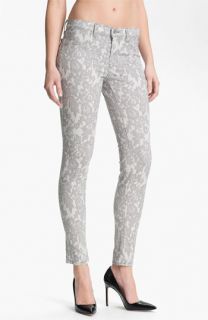 J Brand Print Skinny Leg Jeans (All Over Lace)