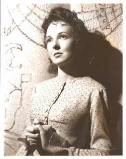 Anna Lee in Bedlam Original Vintage Portrait by Gaston Longet 1945 w