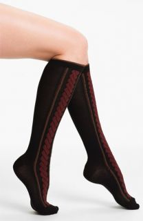 Hot Sox Dimensional Cable Knee High Socks