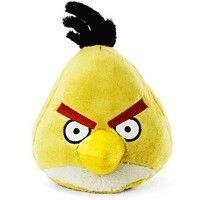  Yellow Bird 8 Plush with Sound Tag Rovio Commonwealth Toy New
