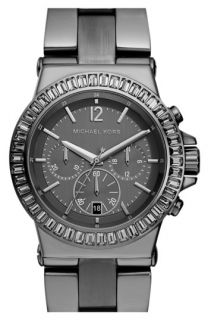 Michael Kors Crystal Bezel Chronograph Watch