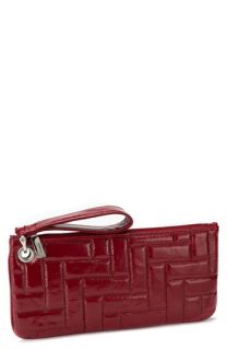 Hobo Zoey Quilted Patent Leather Wristlet
