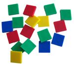 colored tiles paper used half inch square tiles in 4 colors made in