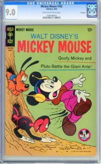 MICKEY MOUSE #102 (1965) CGC VF/NM 9.0 COW Pgs   FILE COPY   GOOFY