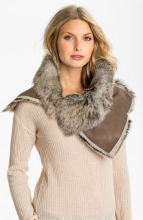 UGG® Australia Foxley Shearling Collar Scarf