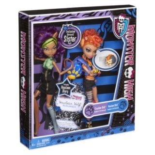 2012 Monster High Target Exclusive Howleen and Clawdeen Wolf Gift Set
