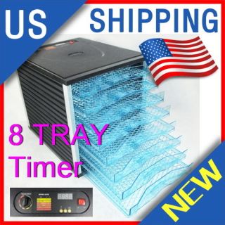Tray Food Preserve Commercial Dryer Dehydrator Timer