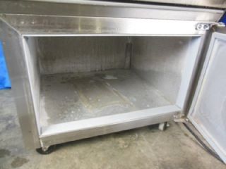  KF033SMS Grill Side Freezer 3 Compartment Upright Commercial