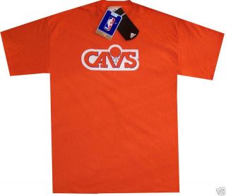 Cleveland Cavaliers Cavs Throwback Shirt XXL Orange