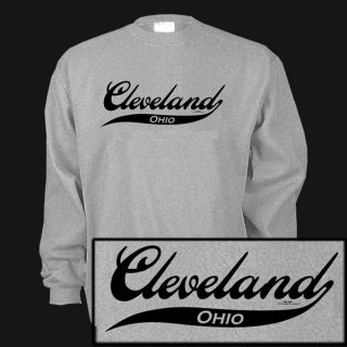 Cleveland Ohio Oh Cavaliers Browns Indians Sweatshirt
