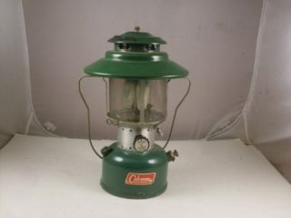 Vintage Coleman Double Mantle Lantern Model 228F made in USA