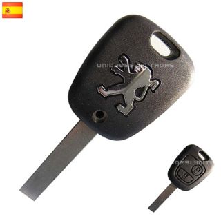 Llave de Peugeot 207 307 407 C1 C5 Mando Carcasa Key