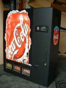 Ct 48 Coca Cola Soda Vending Machine Compact Size