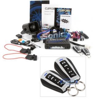 Clifford G5 Concept 470 (919600) 1 Way Vehicle Security Car Alarm
