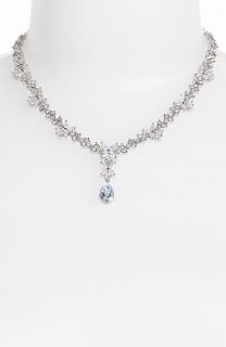 Nina Sandria Crystal Drop Necklace