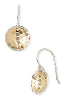 Anna Beck Bali Gold Plated Dish Earrings