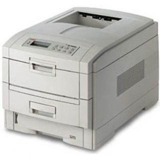 Oki C7350 Color Workgroup Laser Color Printer Networked Tested Page