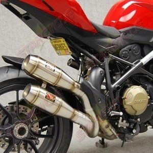 10 11 Ducati Streetfighter Competition Werkes Slip On Exhaust