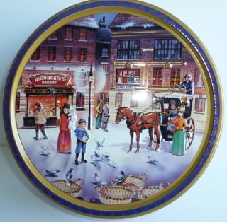 Collectible Storage Tin Jacobsens Butter Cookies Collectible Tin