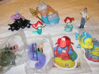 Disney Huge Lot Little Mermaid Collectible Toys