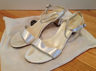 Colorful Creations White Wedding Shoes Size 8 5