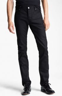 Burberry London Steadman Fit Straight Leg Jeans (Black Wash)