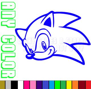 Sonic Hedgehog Arcade Sticker Decal JDM Game Car Wall Xbox Sega Any