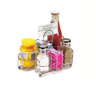 Vollrath Dripcut Wire Rack Condiment Caddy, Chrome (rack only)