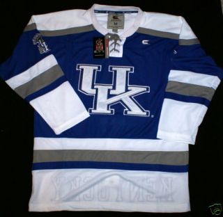 Kentucky Wildcats Hockey Jersey by Colosseum Large