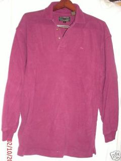 Alexander Julian Colours Burgundy Sweater L