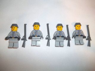 Lego Civil War Custom Confederate Cavalry Army Builder Set