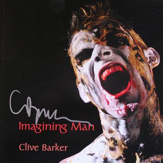 Clive Barker Imagining Man 2009 signed catalog